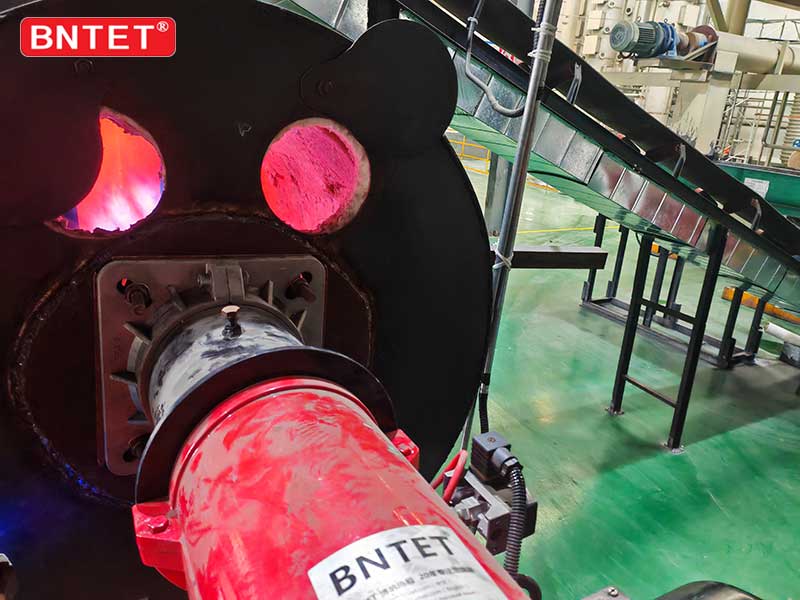 Gas burner is used to dry aluminum powder02 Gas burner is used to dry aluminum powder02