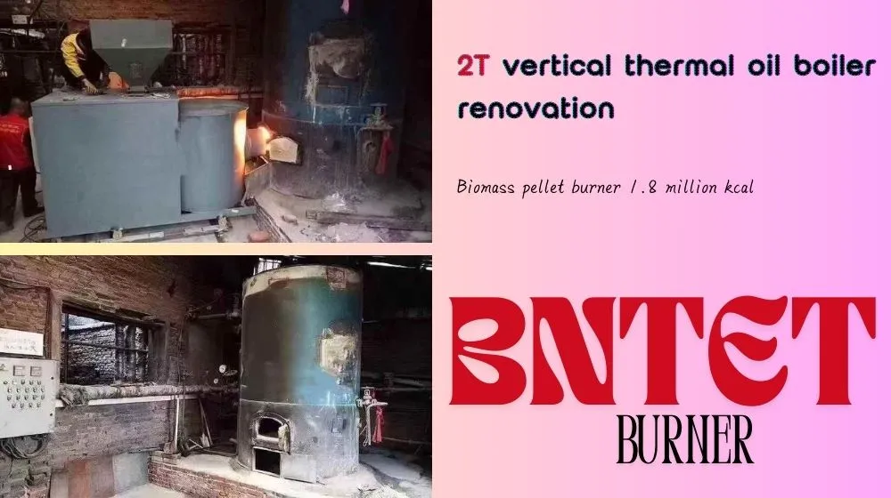 2t vertical thermal oil boiler renovation