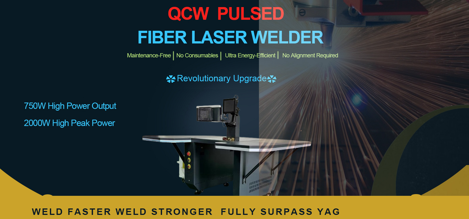 QCW fiber laser welding machine